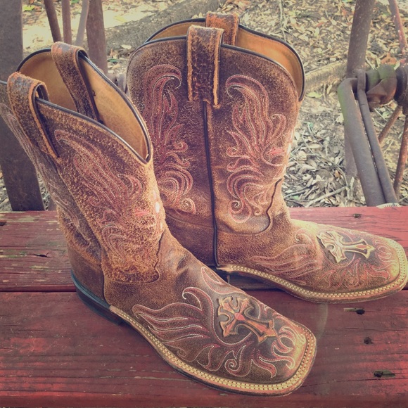 tony lama san saba ostrich boots